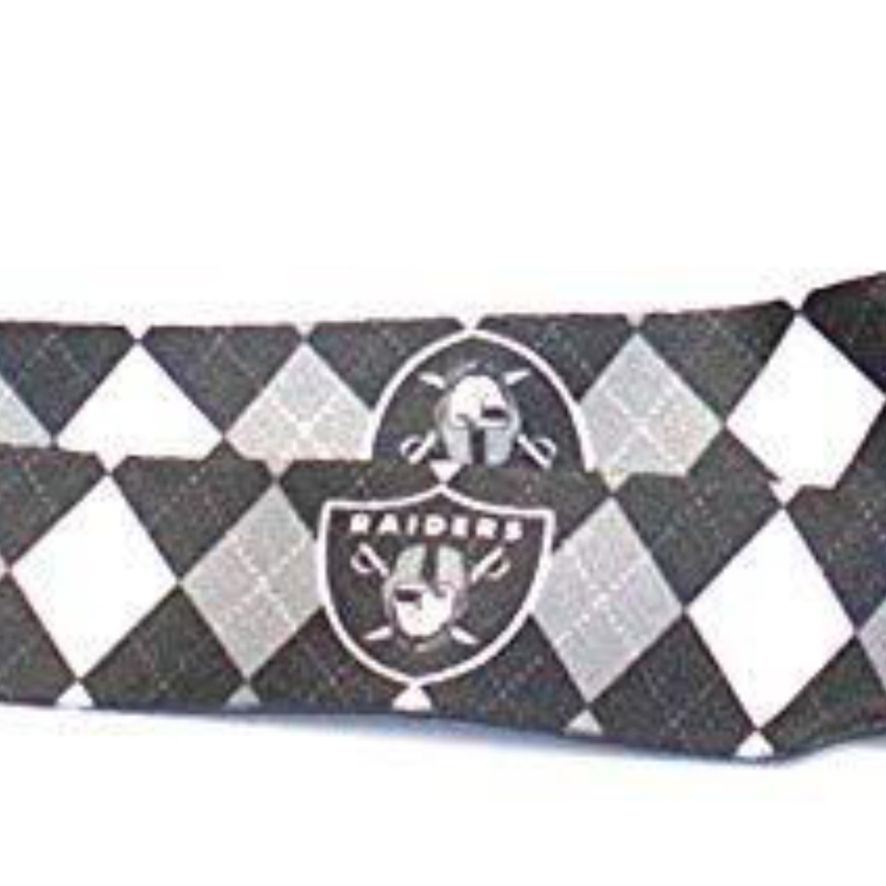 Las Vegas Raiders Lanyard Car Keyring Keychain Badge Holder LV Raider - Picture 8 of 8